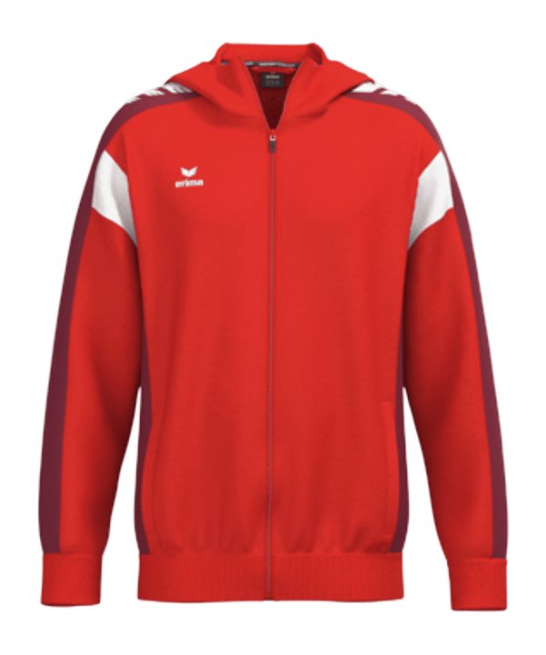 Erima Celebrate 125 Kapuzenjacke Kids Rot - rot