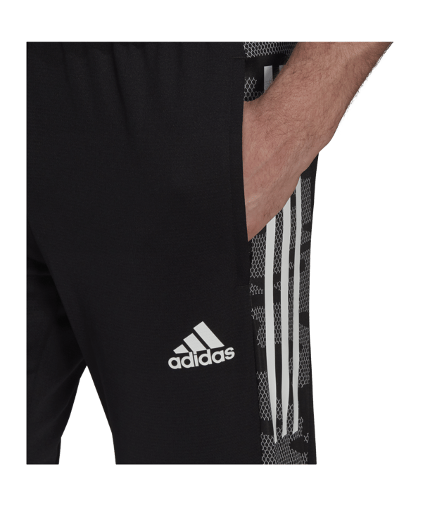 adidas Condivo 21 Trainingshose Schwarz Weiss - schwarz