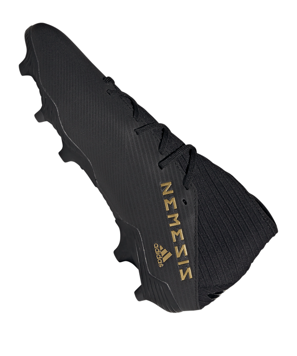 adidas NEMEZIZ Dark Script 19.3 FG Schwarz - schwarz