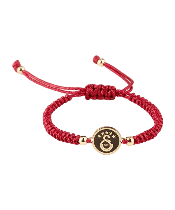 Galatasaray Istanbul 5 Sterne Bronze Armband Rood - rood