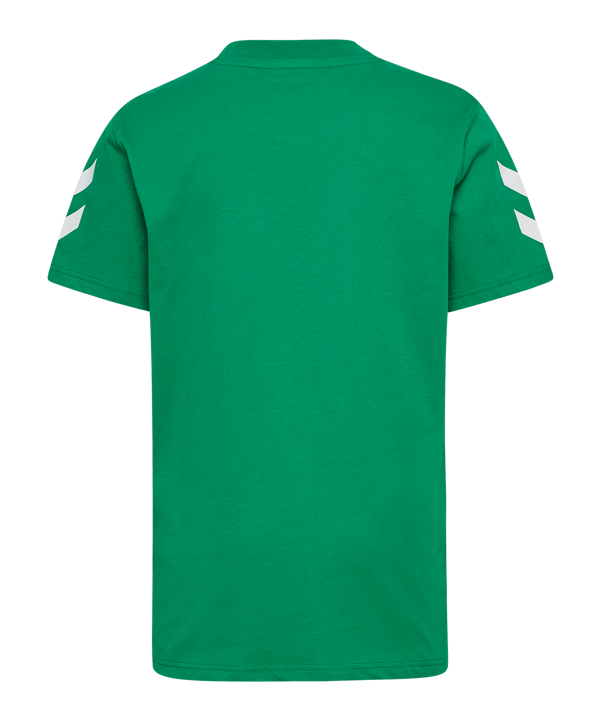 Hummel Go 2.0 Chevron T-Shirt Kids Grün F6235 - gruen