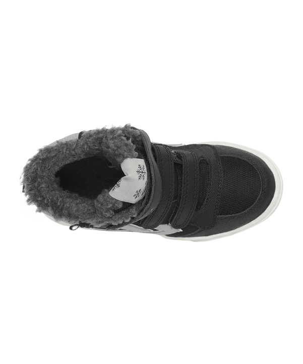 hummel stadil Super Poly Boot Mid Sneaker Kids Schwarz F2001 - schwarz