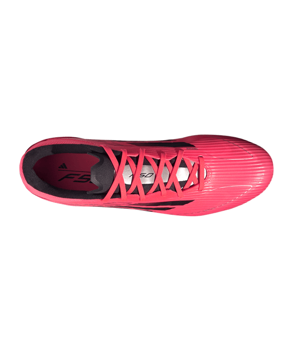 adidas F50 League FG/MG Vivid Horizon Pink Schwarz - rosa