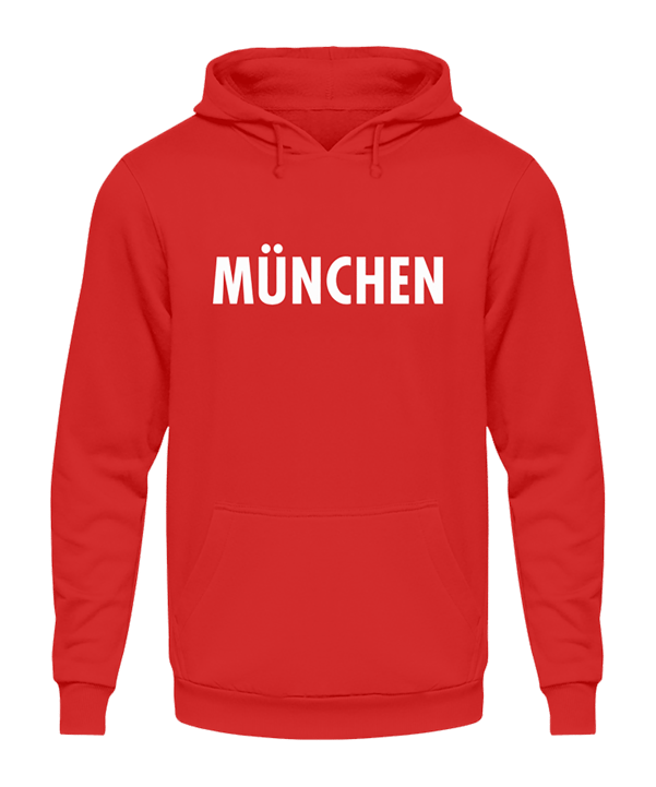 Hoody "München" Rot - rot