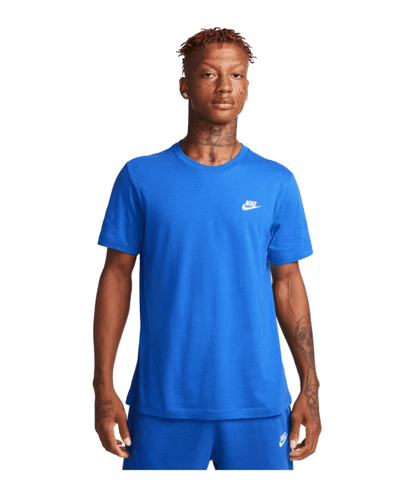 Nike Club T-Shirt Blau F480