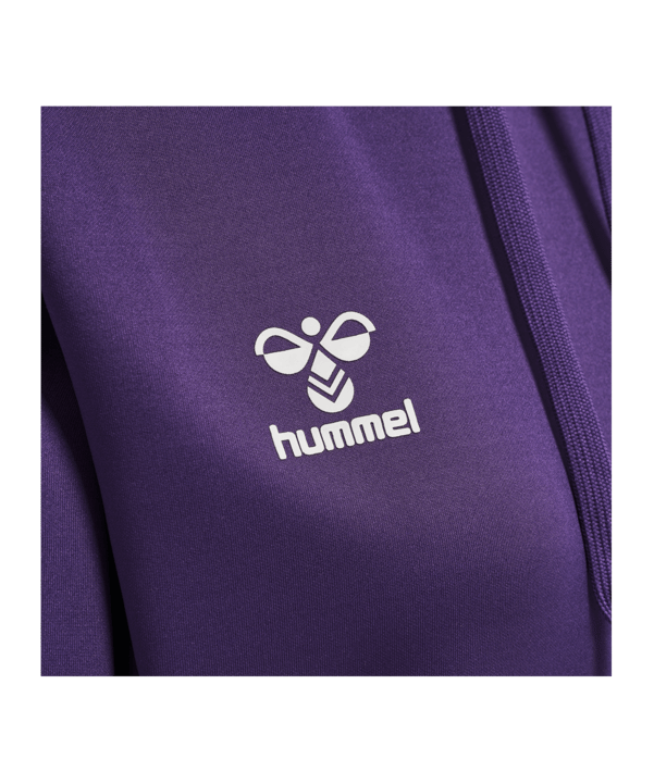 Hummel hmlCORE XK Poly Hoody Damen Lila F3332 - lila