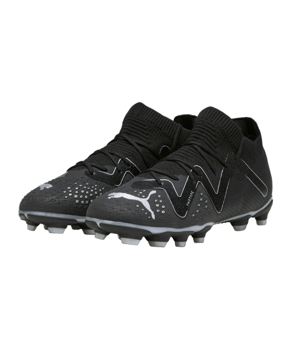 PUMA FUTURE Pro FG/AG Eclipse Jr Kids Schwarz Grau F02 - schwarz