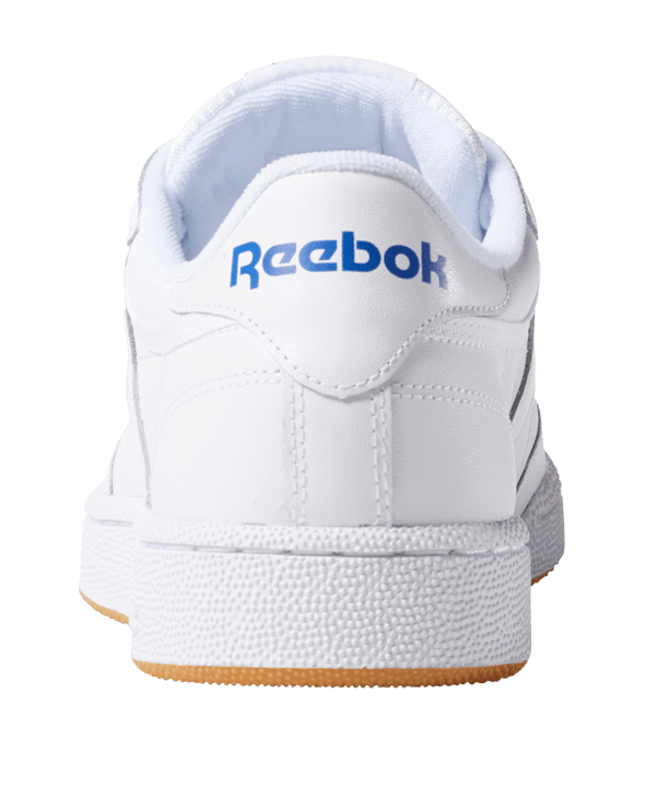 Reebok Club C 85 Weiss Blau Braun - weiss