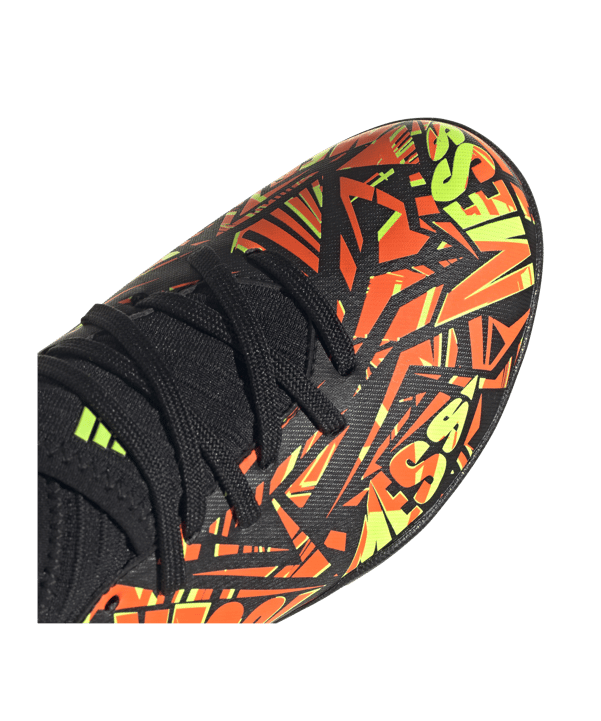 adidas NEMEZIZ Messi.3 TF J Kids Rot Gelb Schwarz - rot