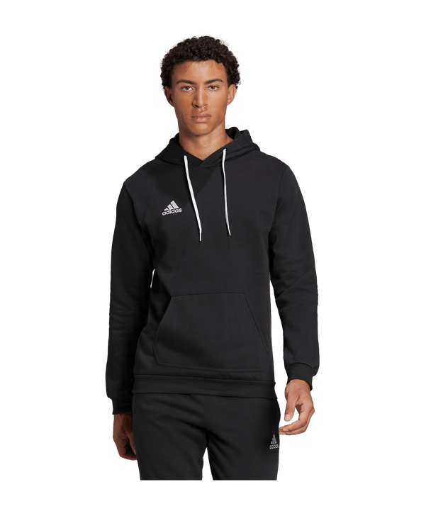 adidas Entrada 22 Hoody Schwarz - schwarz
