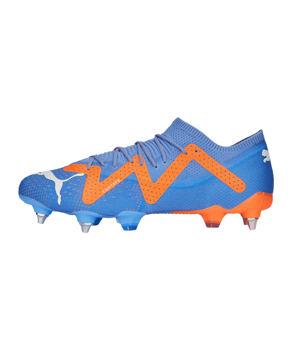 PUMA FUTURE Ultimate Low MxSG Supercharge Blau Orange F01 - blau
