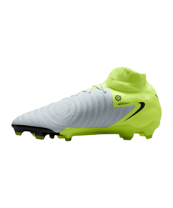 Nike Phantom Luna II Pro FG Mad Voltage Silber Schwarz F003 - silber