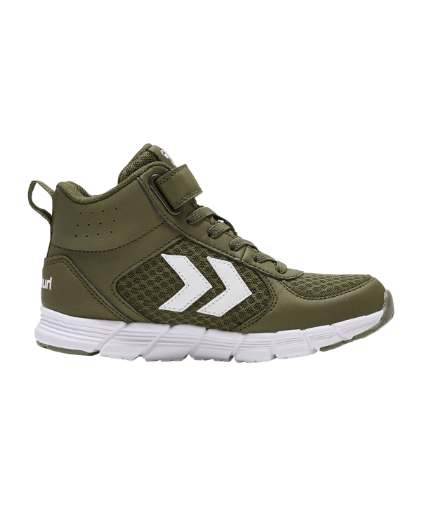 Hummel Speed Mid Sneaker Kids Grün F6086 - gruen