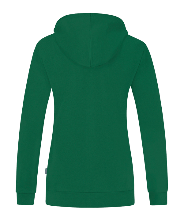 JAKO Organic Kapuzenjacke Damen Grün F260 - gruen