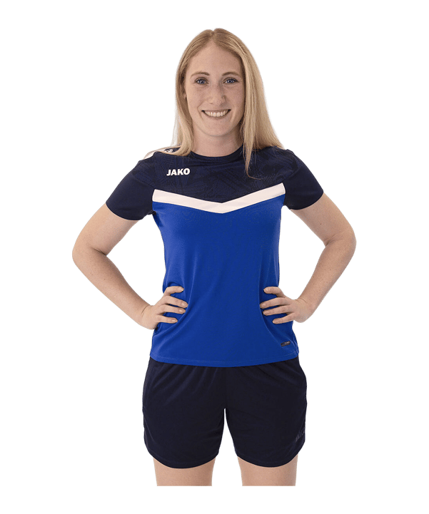 JAKO Iconic T-Shirt Damen Blau F403 - blau