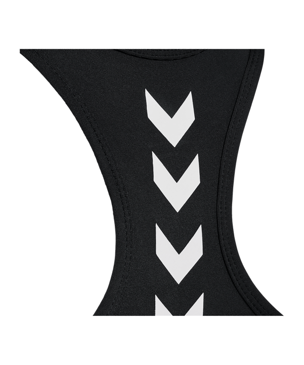 Hummel hmlTE Tola Sport-BH Damen Schwarz F2001 - schwarz