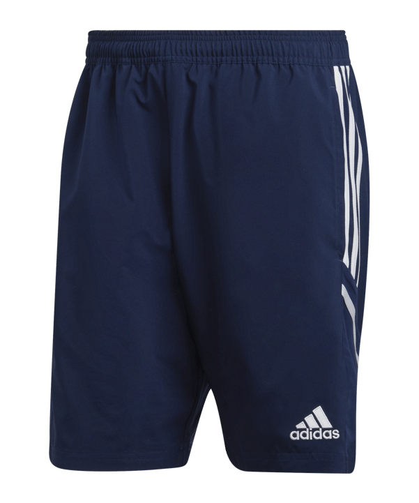 adidas Condivo 22 Downtime Short Blau Weiss - blau