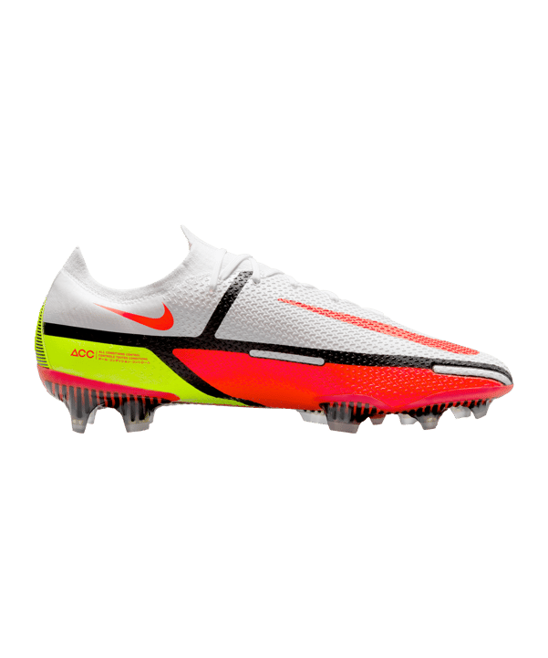 Nike Phantom GT2 Motivation Elite FG Weiss Rot Gelb F167 - weiss
