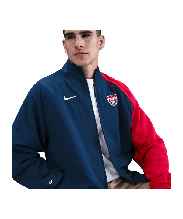 Nike USA Reissue Jacke Blau F486 - blau