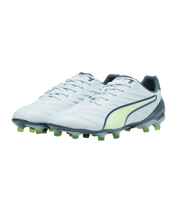 PUMA KING Pro FG/AG Lights Out Blau Grün F03 - blau
