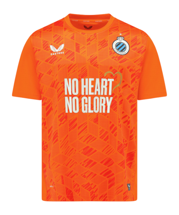 Castore FC Brügge Torwarttrikot Auswärts 2025/2026 Rot F080 - rot