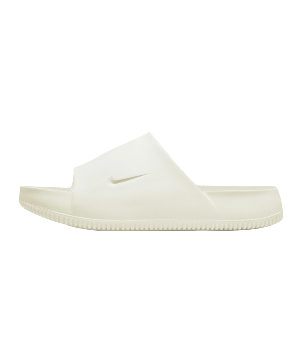 Nike Calm Slide Badelatsche Weiss F100 - weiss