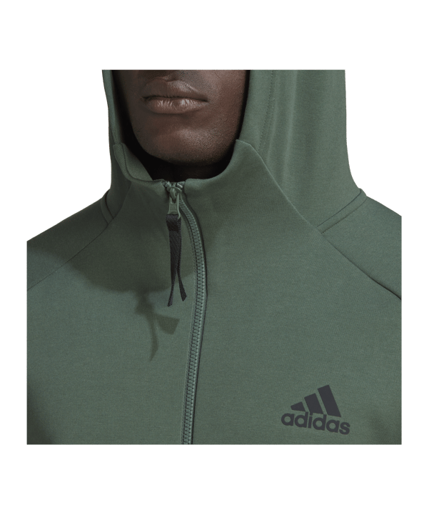 adidas D4G Kapuzenjacke Grün - gruen