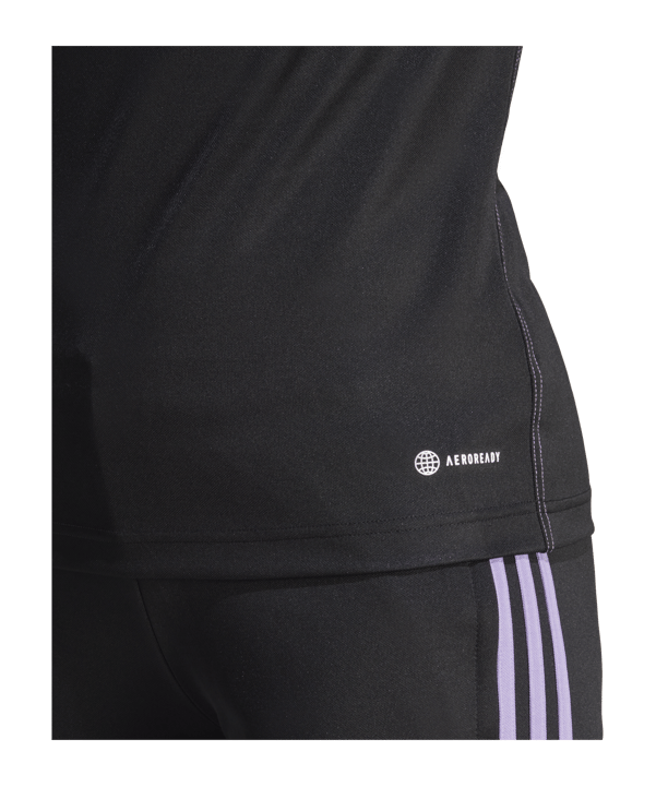 adidas Tiro 23 Track Top Damen Schwarz Lila - schwarz