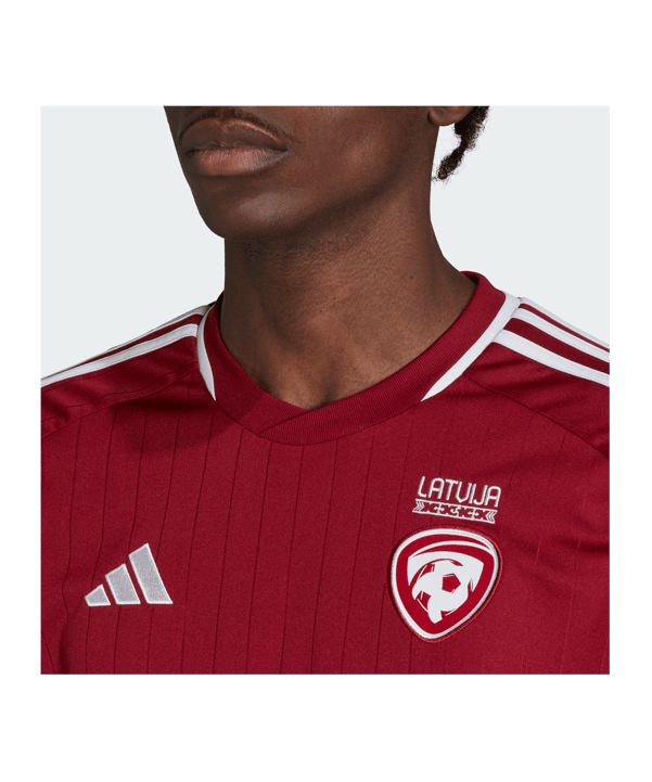 adidas Lettland Trikot Home 2022 Rot - rot