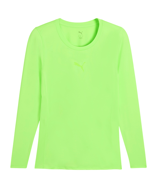 PUMA teamLIGA26 Baselayer LS T-Shirt Grün F20 - gruen