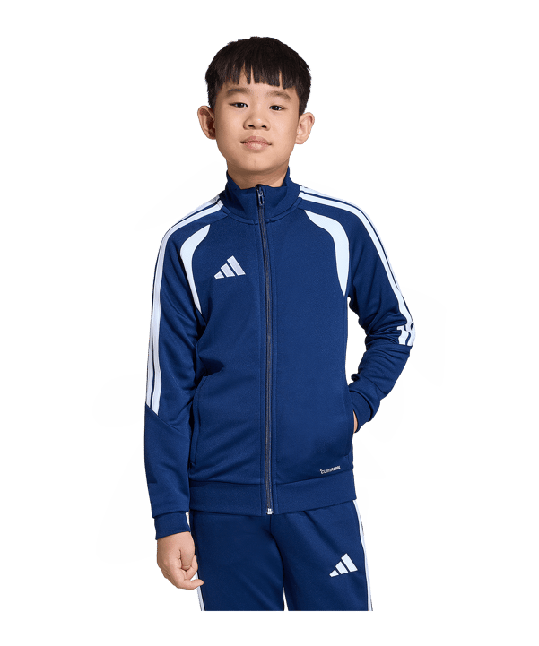 adidas Tiro 26 League Trainingsjacke Kids Dunkelblau - weiss