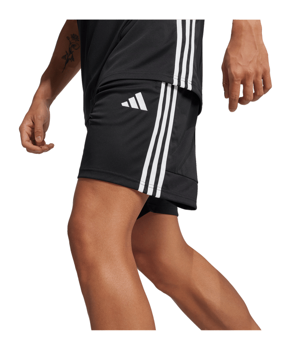 adidas Tiro 25 Essentials Korte broek Zwart - zwart