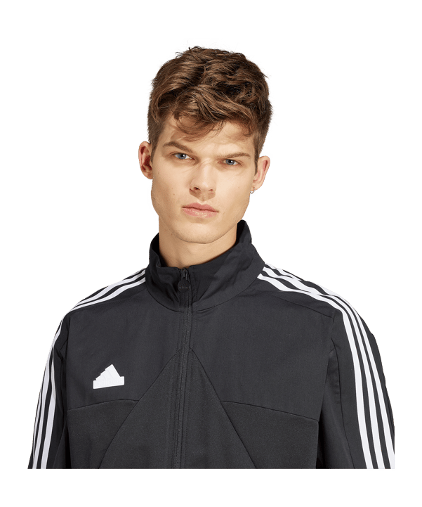 adidas Tiro Track Top Jacke Schwarz - schwarz