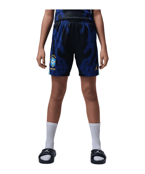 Nike CBF Brasilien Stadium Short Kids Blau F417 - blau