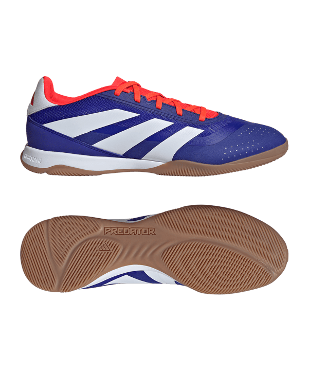 adidas Predator League IN Advancement Blau Weiss - blau