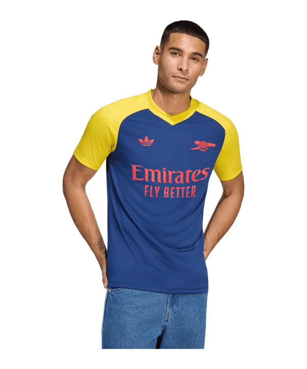 adidas FC Arsenal London Pre-Match Maglietta Away 2026/2027 Blu - blu