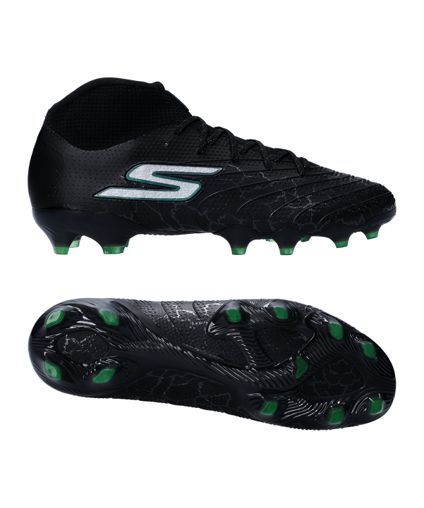 Skechers SKX 01 High Elite FG Evergreen Schwarz FBKSL - schwarz