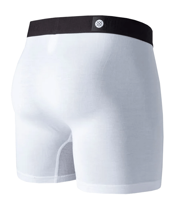 Stance Staple 6in 2 Pack Boxershort Weiss - weiss