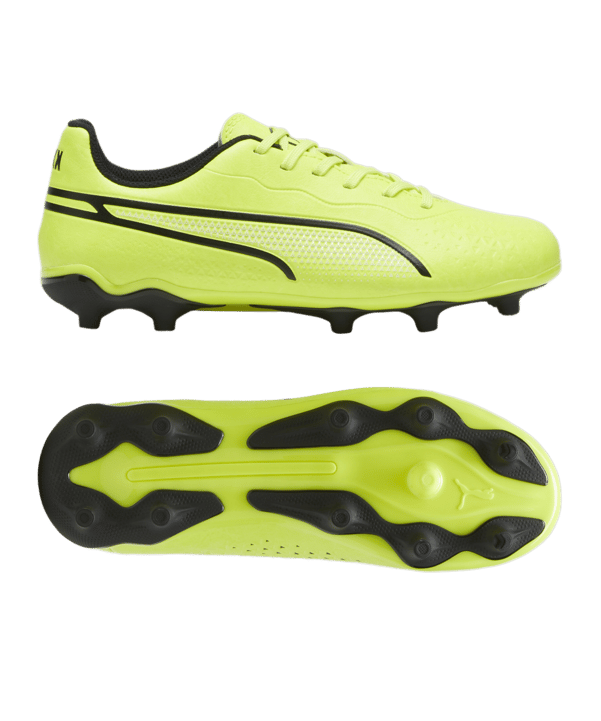 PUMA KING Match FG/AG Phenomenal Jr Kids Gelb Schwarz F04 - gelb