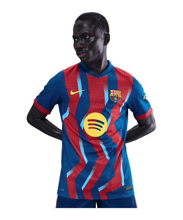 Nike FC Barcelona Authentic 4th Trikot 2025/2026 Blau F432 - blau