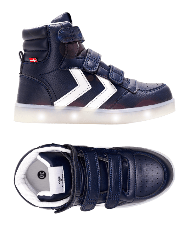 Hummel Stadil Flash Sneaker Kids Schwarz F1009 - schwarz