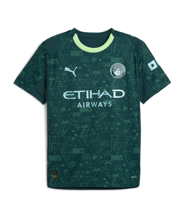 PUMA Manchester City 4Th Replica Trikot Grün F04 - gruen