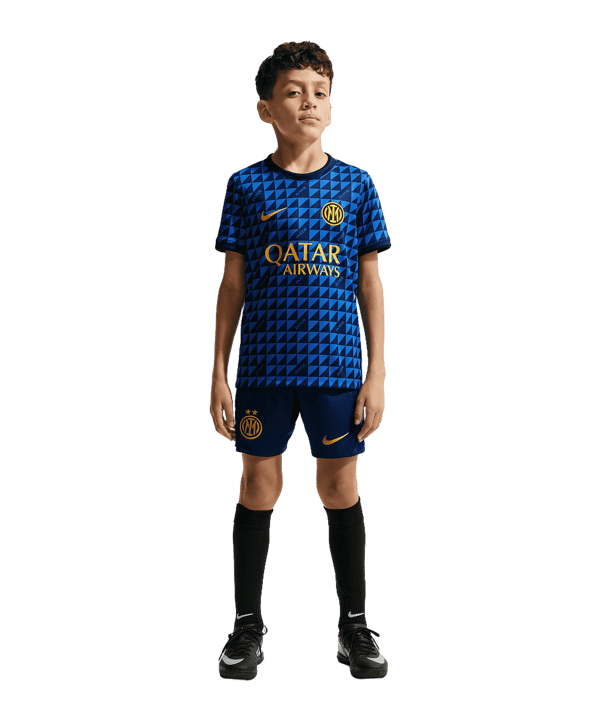 Nike FC Inter Prematch T-shirt 2026/2027 Kids Blu C409 - blu
