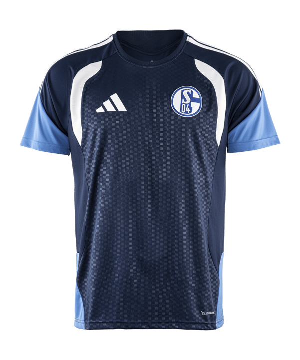 adidas FC Schalke 04 Team Trainingsshirt Blau - blau