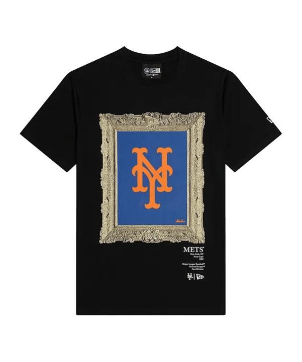 New Era MLB New York Mets Curcus T-Shirt Schwarz - schwarz