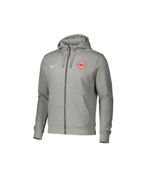 Nike Eintracht Frankfurt Team Kapuzenjacke Grau F063 - grau