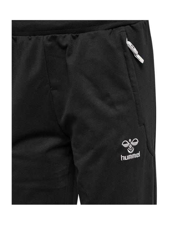 Hummel Move Grid Jogginghose Damen Schwarz F2001 - schwarz