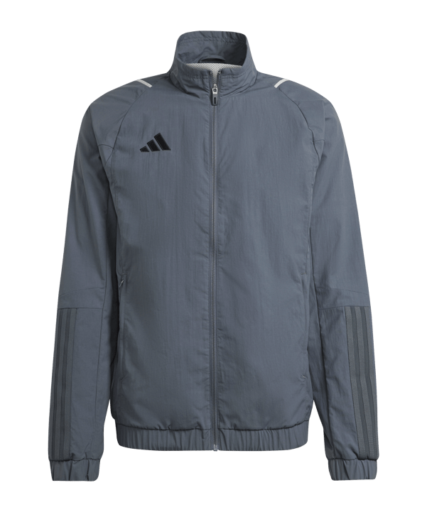 adidas Tiro 23 Präsentationsjacke Grau - grau