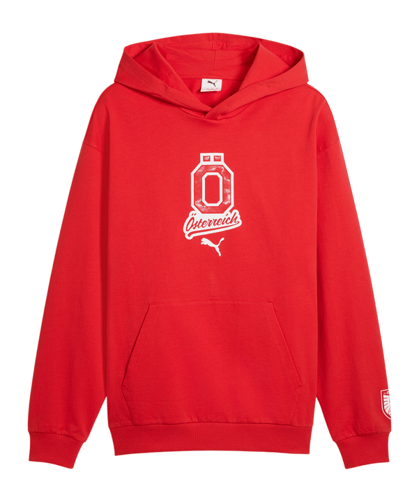 PUMA ÖFB Österreich FtblCulture Hoody Rot F20 - rot