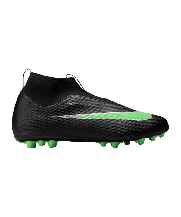 Nike Jr. Air Zoom Mercurial Superfly XI Academy High AG Shadow Kids Schwarz F001 - schwarz